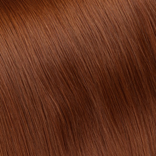 Classic ponytail Hair Extension № 130, light golden cooper blonde